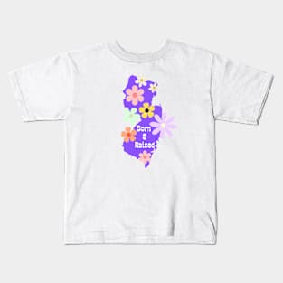 Groovy New Jersey Kids T-Shirt